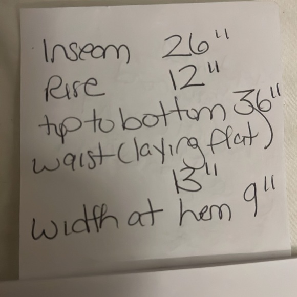 Halara Navy Wide Leg Pants Pleated Trousers Size S - Picture 10 of 10